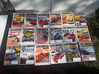 Car and Driver Magazine Lot of 17 Issues