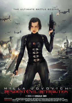 Resident Evil: Retribution NWOT DVD Year 2012