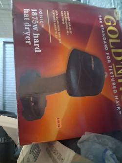 Hard hat dryer for hair