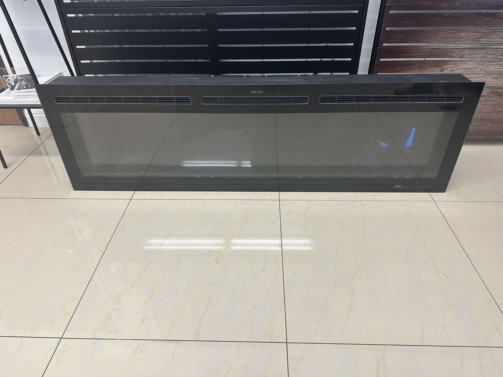 60” Electric Wall-Mounted Fireplace Heater