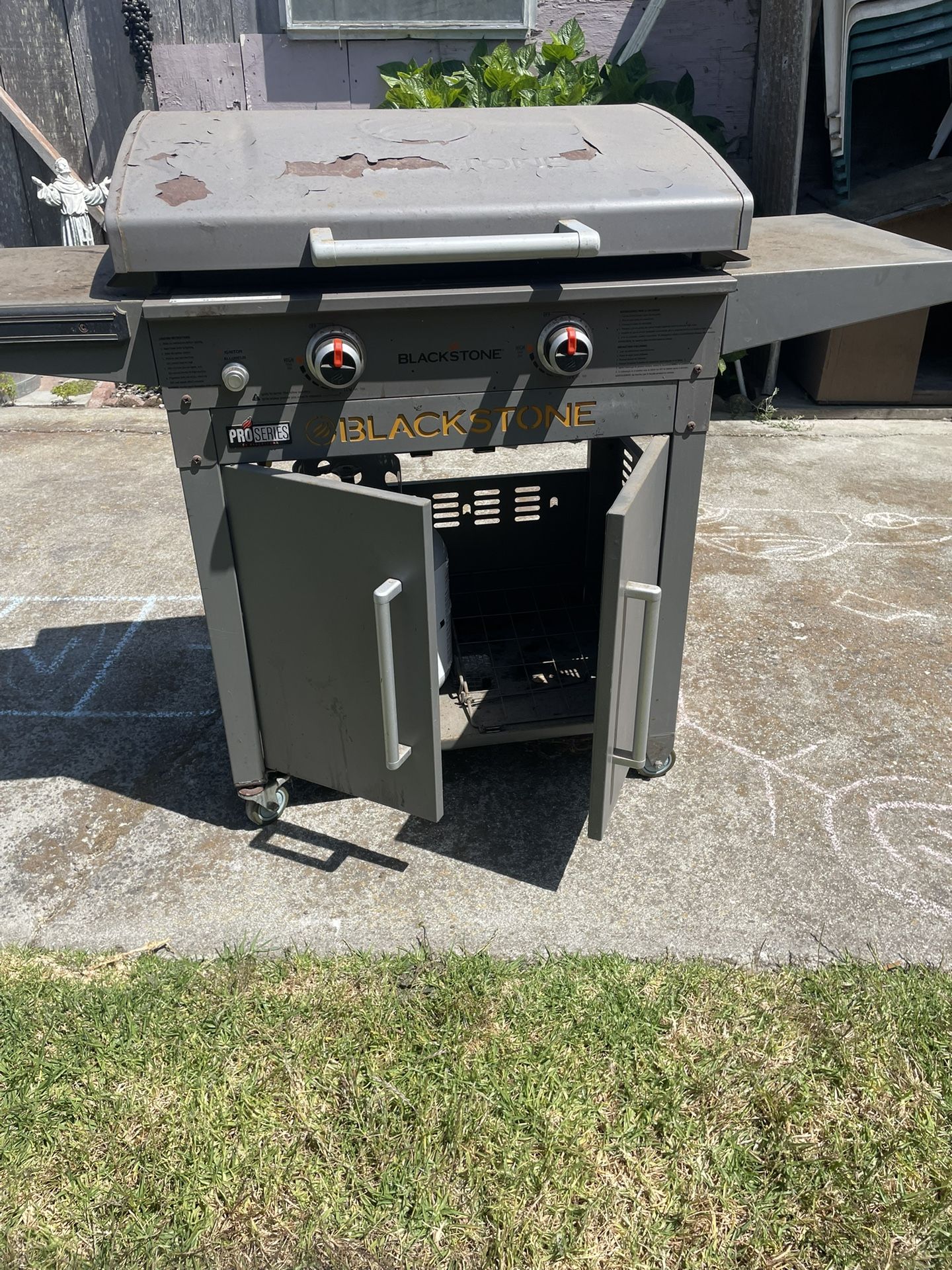 Flat Grill. Blackstone  