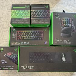 Sealed Razer Keyboards - Individually Priced In Description