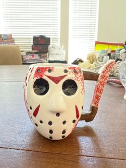 Spirit Halloween Jason mug