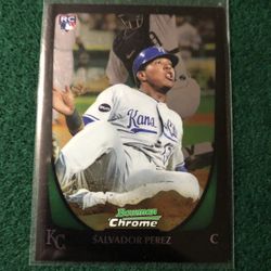 Salvador Pérez Rookie Card Chrome