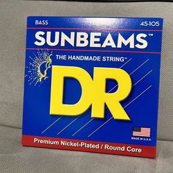 Brand New DR Sunbeams Bass Guitar Strings 45-105 Gauge