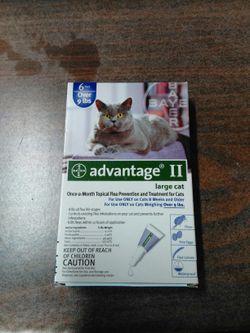 5 pack of Advantage for cats over 9#
