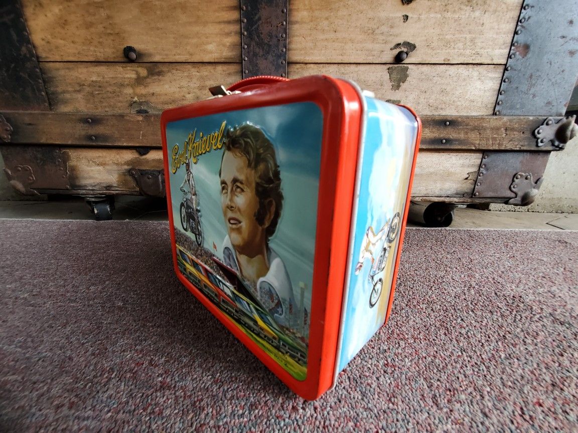 1974 Evel Knievel Lunch Box New for Sale in St. Petersburg, FL