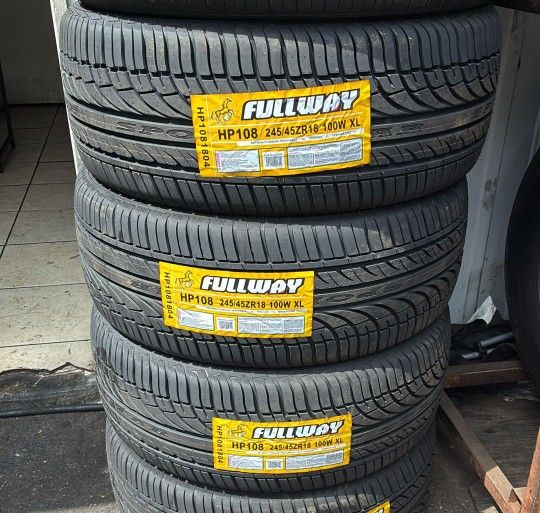 245/45/18 Fullway Tires
