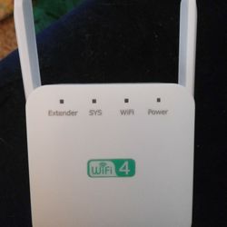 WiFi Range Extender Repeater New In Box w/ Instructions