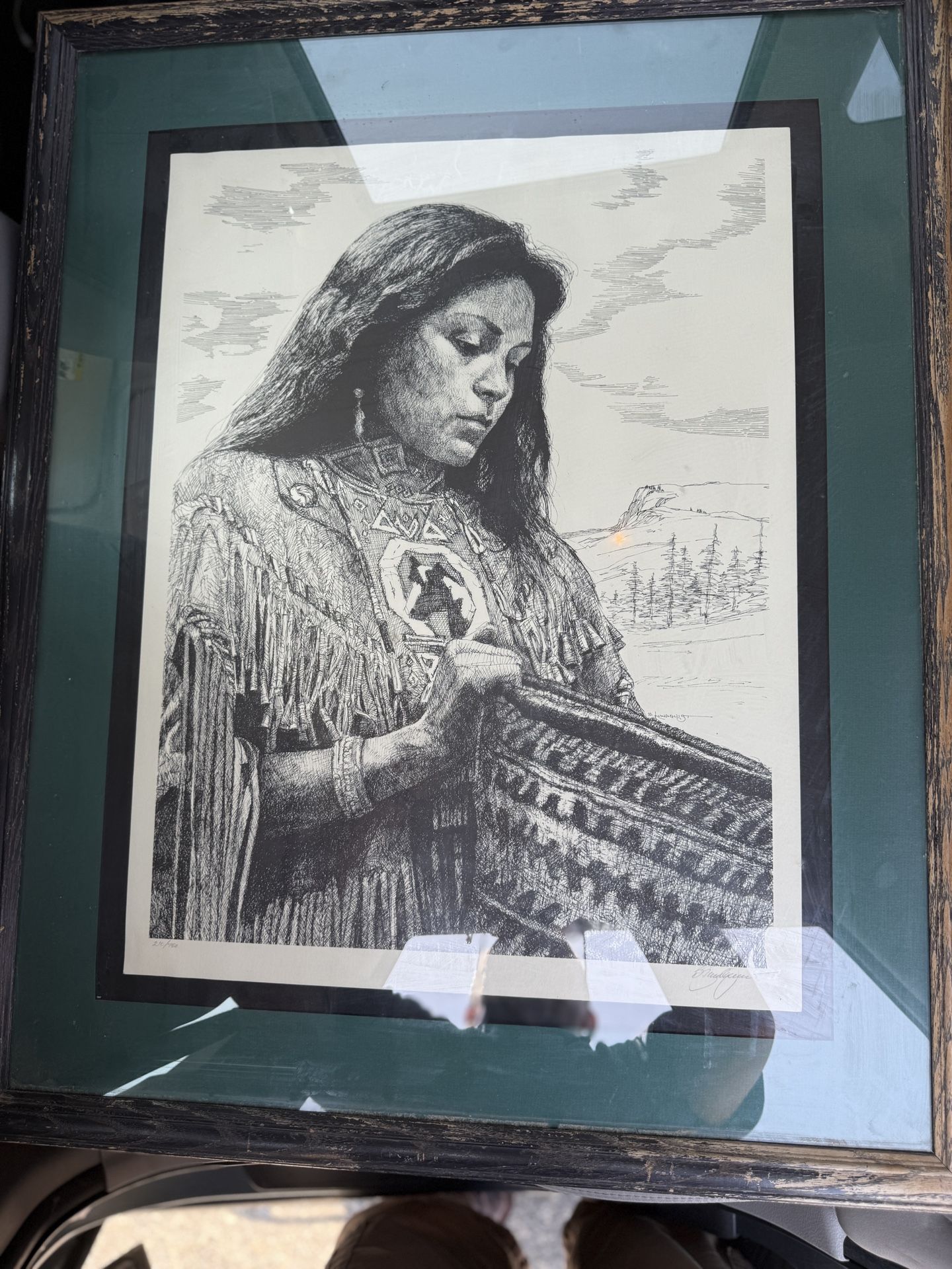 Limited Edition Native American Art.