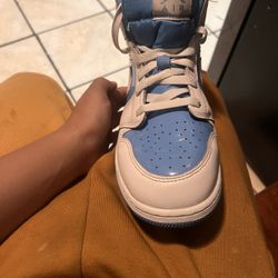 Air Jordan 1 White/blue Legend 