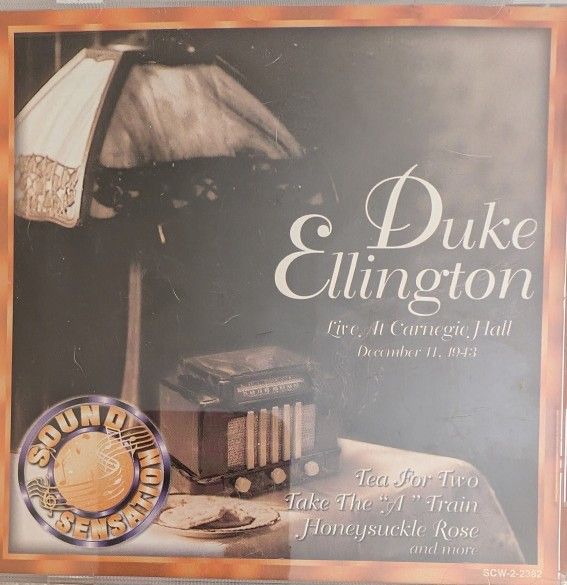 CD Duke Ellington - Live At Carnegie Hall December 11, 1943 USA SCW-2-2382 Save $4, Meet East Or West