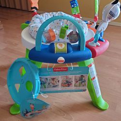 New Fisher Price 3 In 1 Spin And Sort Activity Center Happy Dots 