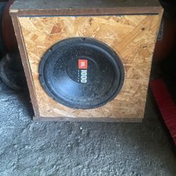 JBL 1000 Watt Subwoofer