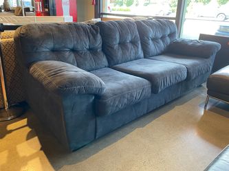Plush & Plump Black 3-Seater Sofa