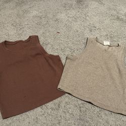 Tilly’s Sleeveless Crop Tops 