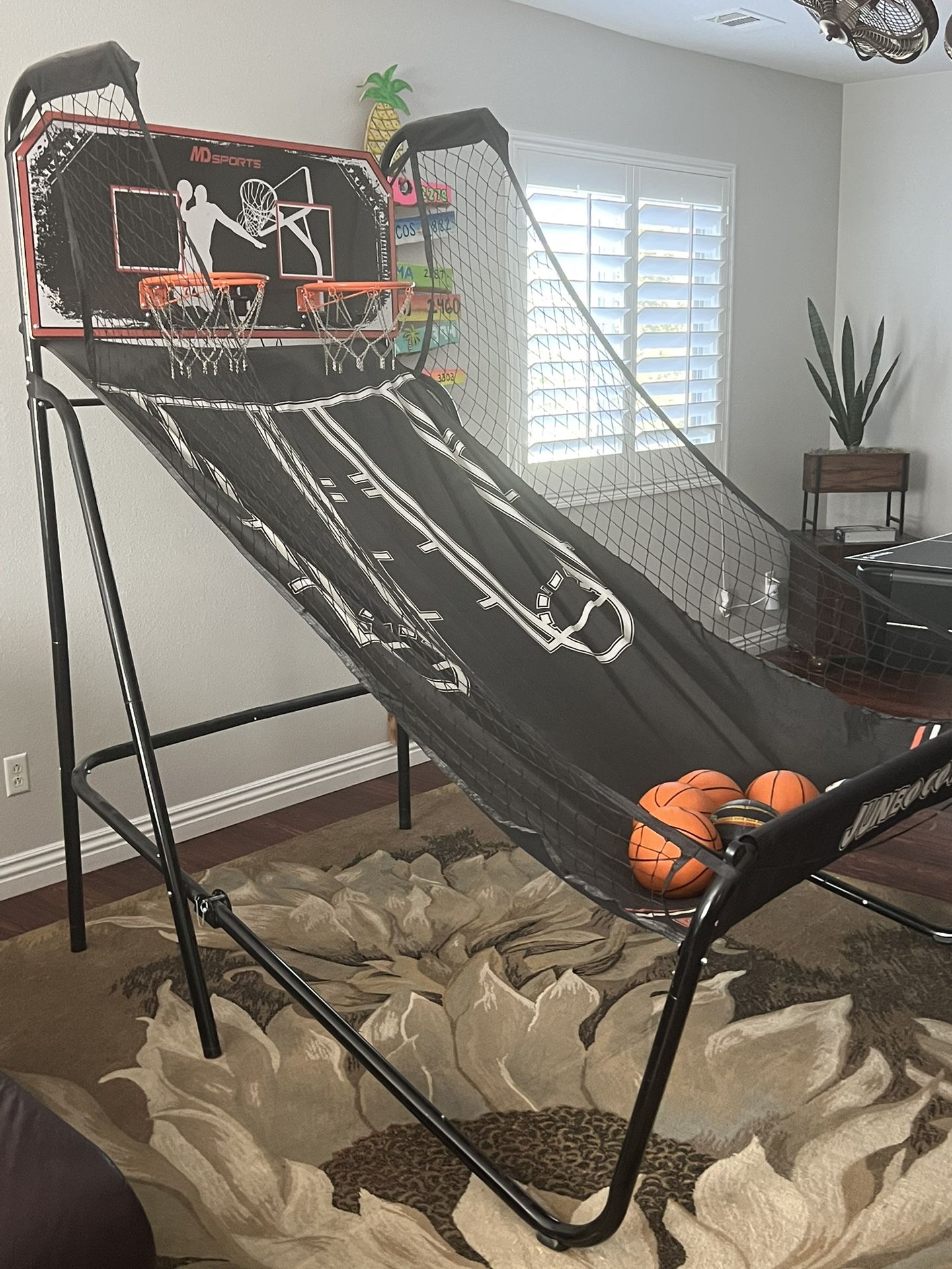 Electronic Digital Basketball Game