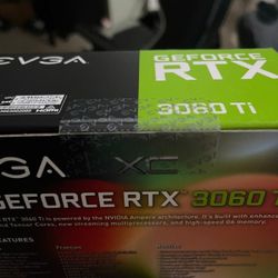 EVGA GeForce RTX 3060 Ti XC 08G-P5-3663-KL Gaming Graphics Card 8GB GDDR6 LHR