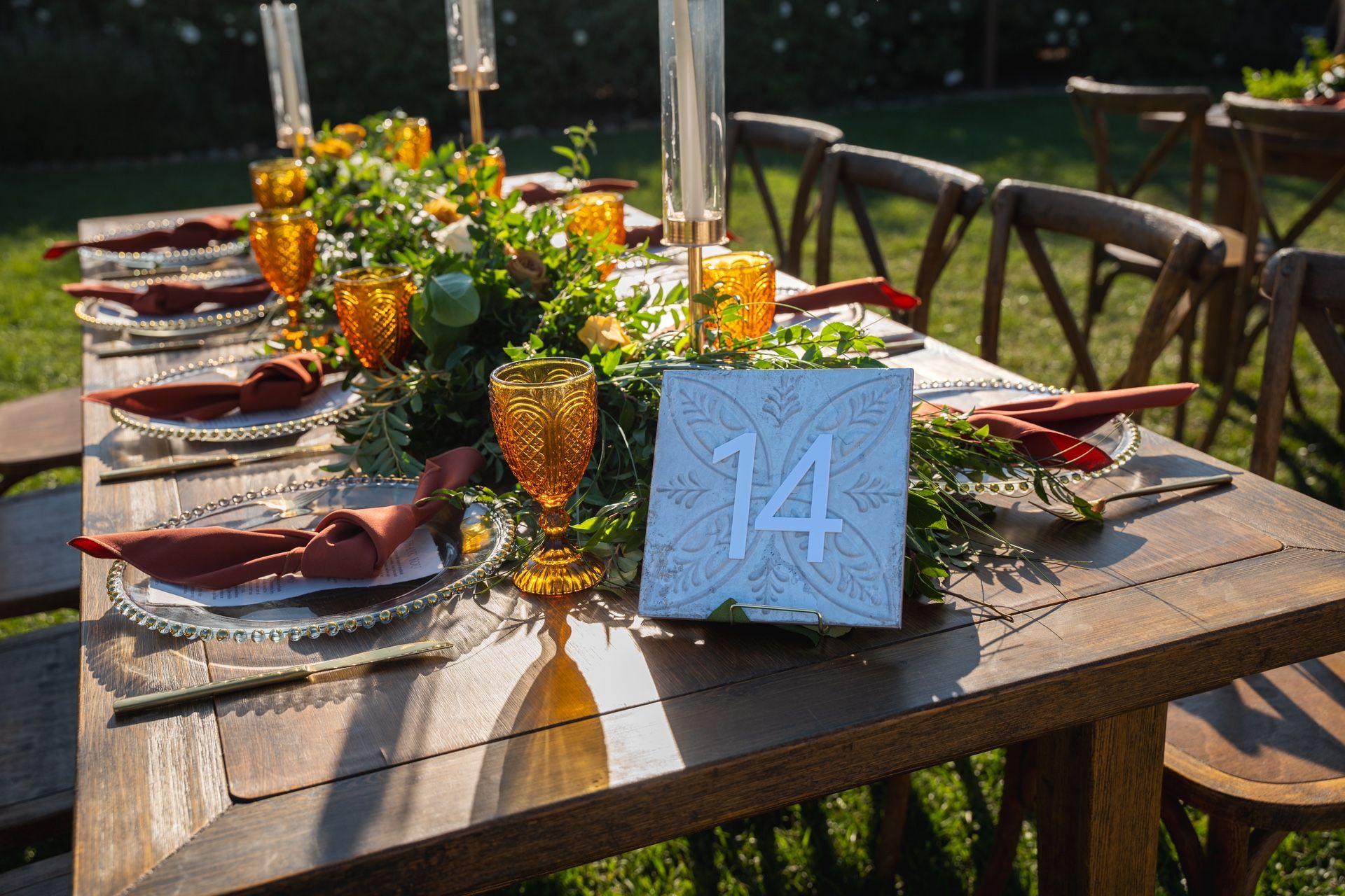 Table Numbers