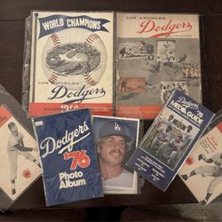 Vintage Dodgers Memorabilia