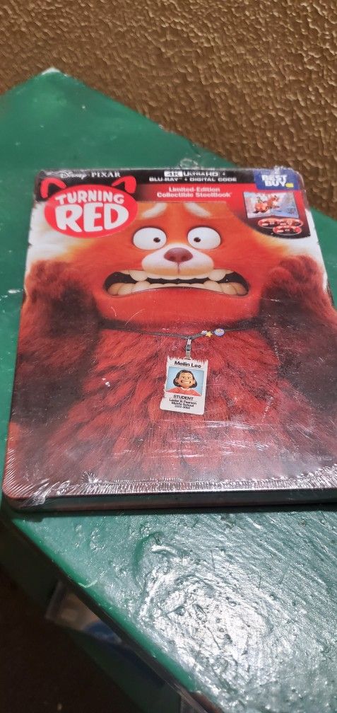 Turning Red 4k Steelbook Sealed