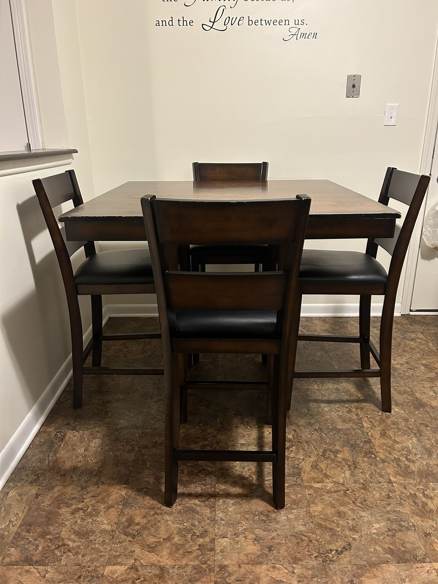 Tall Kitchen Table