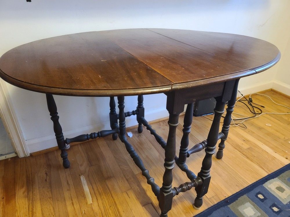 Antique Drop Leaf Table