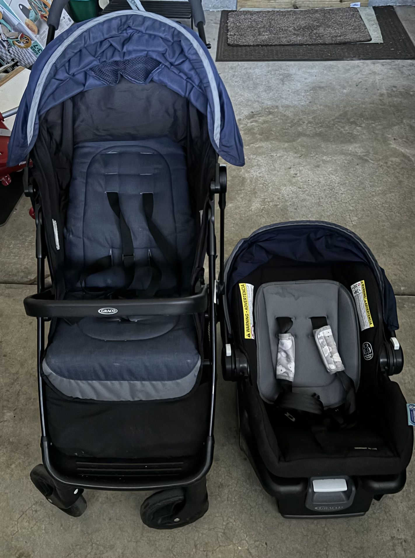 Kids Stroller With Car Seat 