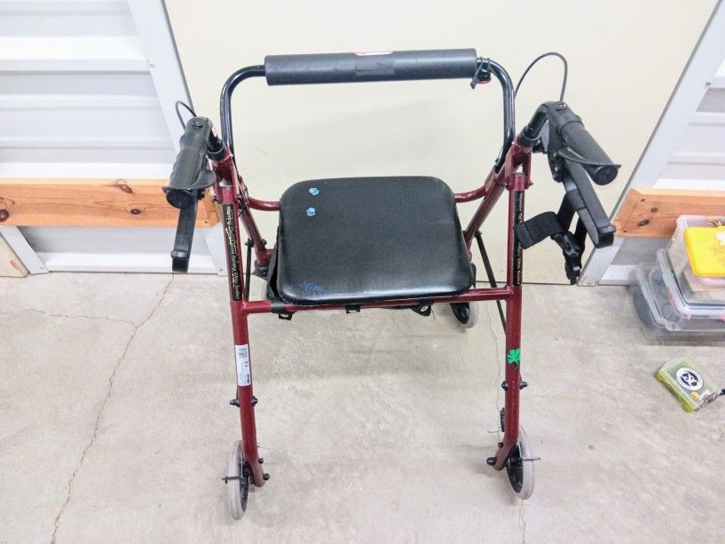 Walker w/Built In Chair