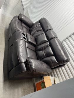 Leather recliners