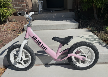 Balance bike - pink