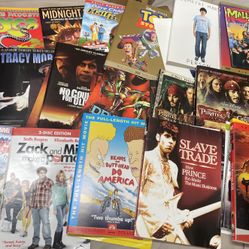 MISC inserts, Covers, And Cases For DVDs Read Description