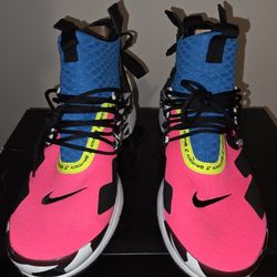 Acronym x Nike Air Presto Mid "Racer Pink/Photo Blue"