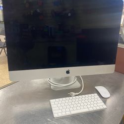 Apple iMac All In One W/mouse Keyboard Power cord 256ssd 8gb Ram 2021