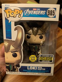 Loki With Scepter 985 EE Exclusive, GITD