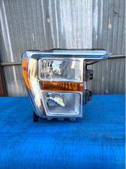 2021 2022 2023 Ford F-150 F150 Right Passenger Side Halogen Chrome Headlight OEM Part