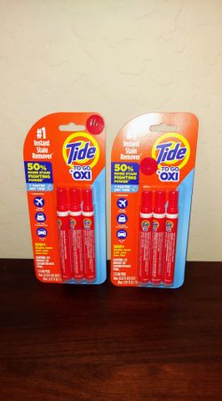 Tide to Go 3 count  $6 Each- X Streets Ray/Higley