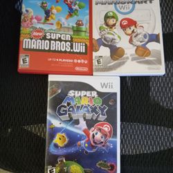 Super Mario Nintendo Wii Games 