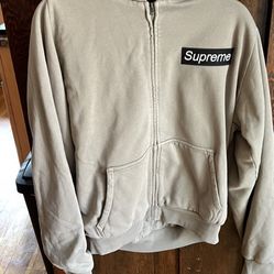 Supreme Zip Up Sweater 