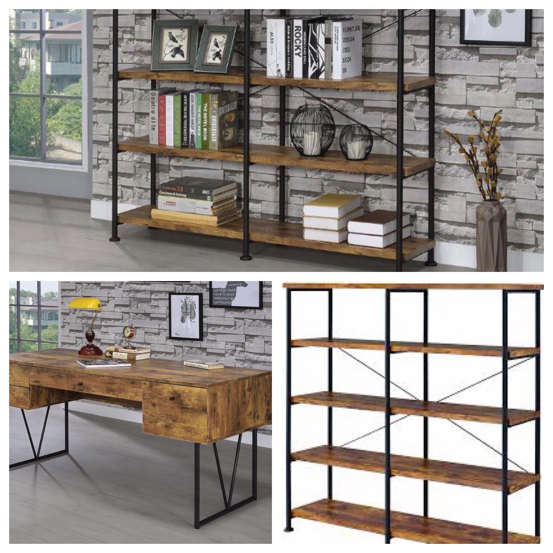 DESK / BOOKCASE Delivery Included