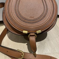 Chloe Marcie Small Saddle Bag Purse
