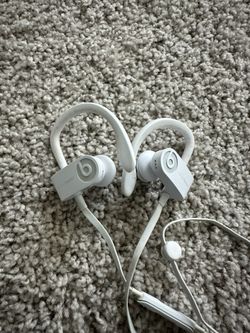 White Headphones 