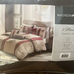 New Madison Park 7 Piece Queen Comforter Set