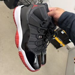 Like New Jordan 11 Bred Size 12 $280 Worn 1 time.