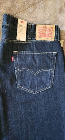New Levis 505 Jeans - Size 40x30 - New With Tags