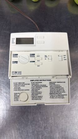 Lux500 thermostat