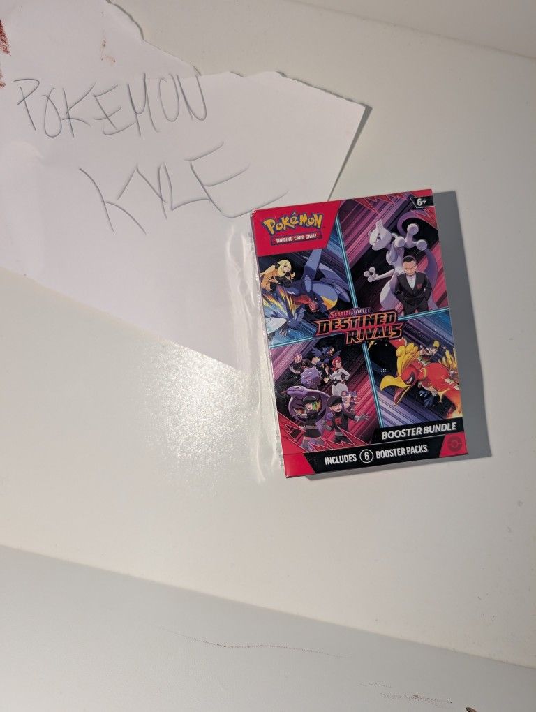 ⚔️ Destined Rivals Booster Bundle – Factory Sealed (1 Available) ⚔️
