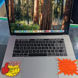 MacBook Pro 15" 2018 Intel 6 Core (contact info removed) , 16GB Ram 512GB SSD Radeon Pro 560X 4GB macOS Sequoia 