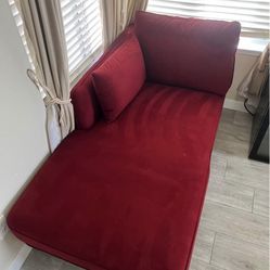 Small Red Couch