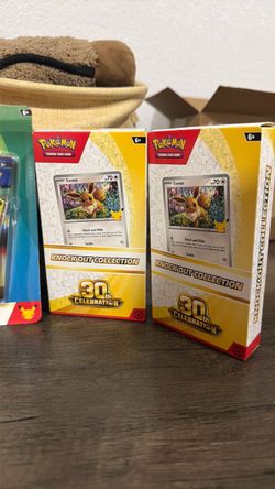 📣SEALED POSTER, 4 KNOCKOUT, SYLVEON + GRENINJA, PIKACHU/MEW STICKER, and 30th ETB📣